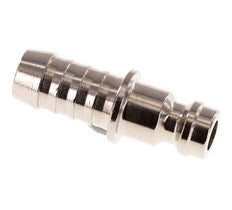 Nickel-plated Brass DN 5 Air Coupling Plug 8 mm Hose Pillar [5 Pieces]