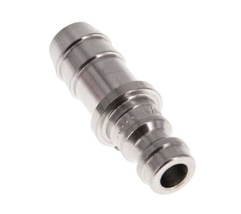 Stainless steel DN 5 Air Coupling Plug 9 mm Hose Pillar