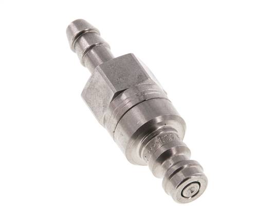 Edelstahl 316L DN 5 Luftkupplungsstecker 4 mm Schlauchpfeiler