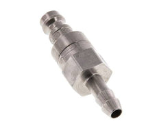 Edelstahl 316L DN 5 Luftkupplungsstecker 4 mm Schlauchpfeiler