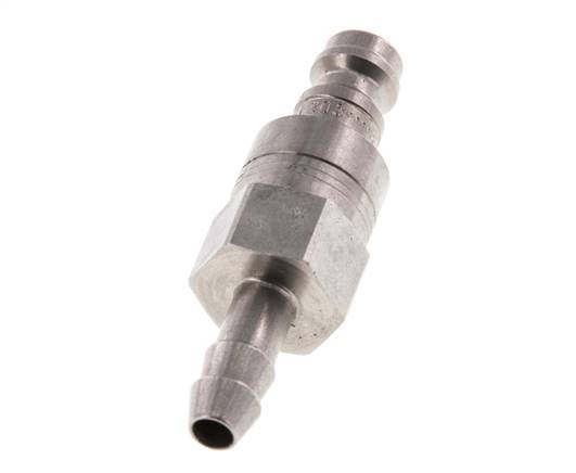 Edelstahl 316L DN 5 Luftkupplungsstecker 4 mm Schlauchpfeiler