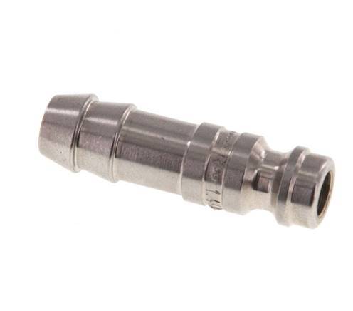 Edelstahl 316L DN 5 Luftkupplungsstecker 8 mm Schlauchpfeiler
