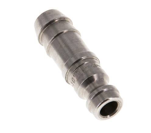 Edelstahl 316L DN 5 Luftkupplungsstecker 9 mm Schlauchpfeiler