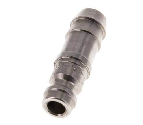 Edelstahl 316L DN 5 Luftkupplungsstecker 9 mm Schlauchpfeiler