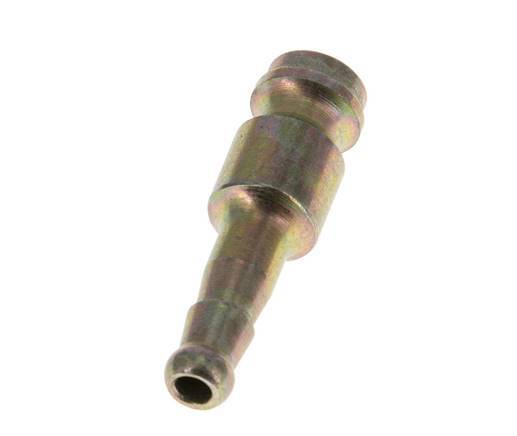Hardened steel DN 5 Air Coupling Plug 4 mm Hose Pillar [2 Pieces]