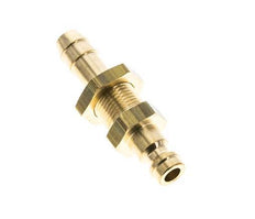 Messing DN 5 Luftkupplung Stecker 8 mm Schlauch Säule Bulkhead