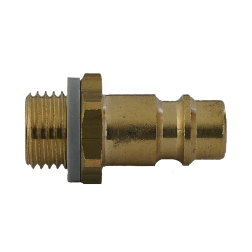 Brass DN 5 Air Coupling Plug G 1/4 inch Male [5 Pieces]