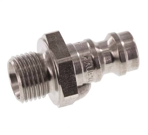Edelstahl DN 5 Luftkupplungsstecker G 1/8 Zoll Außengewinde