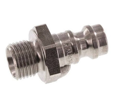 Edelstahl DN 5 Luftkupplungsstecker G 1/8 Zoll Außengewinde