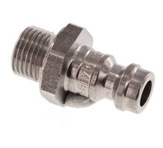 Edelstahl DN 5 Luftkupplungsstecker G 1/8 Zoll Außengewinde