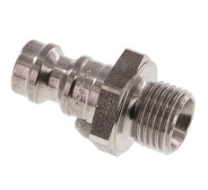 Edelstahl DN 5 Luftkupplungsstecker G 1/8 Zoll Außengewinde