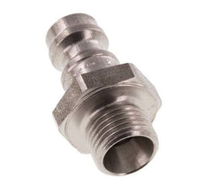 Edelstahl DN 5 Luftkupplungsstecker G 1/8 Zoll Außengewinde