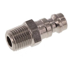 Edelstahl DN 5 Luftkupplungsstecker 1/8 Zoll NPT-Außengewinde