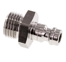 Edelstahl 316L DN 5 Luftkupplungsstecker G 1/4 Zoll Außengewinde