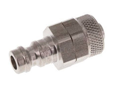 Edelstahl DN 5 Luftkupplungsstecker 6x8 mm Überwurfmutter