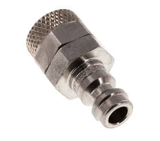 Edelstahl 306L DN 5 Luftkupplungsstecker 6x8 mm Überwurfmutter