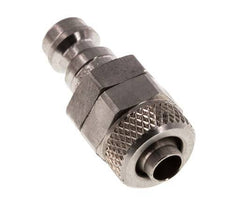 Edelstahl 306L DN 5 Luftkupplungsstecker 6x8 mm Überwurfmutter