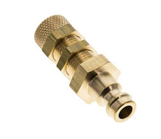 Messing DN 5 Luftkupplung Stecker 4x6 mm Überwurfmutter Bulkhead