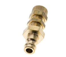Messing DN 5 Luftkupplung Stecker 4x6 mm Überwurfmutter Bulkhead