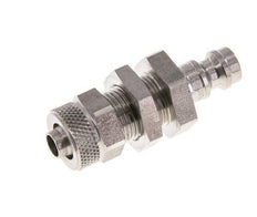 Edelstahl DN 5 Luftkupplung Stopfen 6x8 mm Überwurfmutter Bulkhead