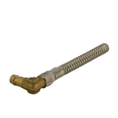 Messing DN 5 Luftkupplungsstecker 4x6 mm Überwurfmutter Biegeschutzwinkel [2 Stück]