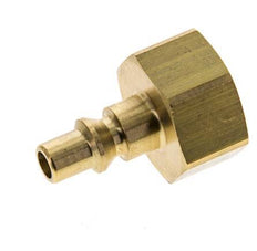 Brass DN 5.5 (Orion) Air Coupling Plug G 1/2 inch Female [2 Pieces]