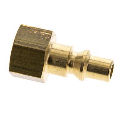 Brass DN 5.5 (Orion) Air Coupling Plug G 1/4 inch Female [5 Pieces]