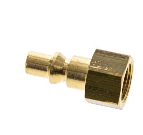 Brass DN 5.5 (Orion) Air Coupling Plug G 1/4 inch Female [5 Pieces]