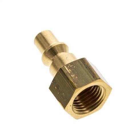 Brass DN 5.5 (Orion) Air Coupling Plug G 1/4 inch Female [5 Pieces]