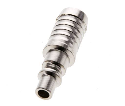 Hardened steel DN 5.5 (Orion) Air Coupling Plug 13 mm Hose Pillar [2 Pieces]