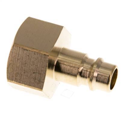 Brass DN 7.2 (Euro) Air Coupling Plug G 1/2 inch Female [2 Pieces]