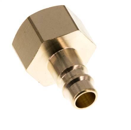 Brass DN 7.2 (Euro) Air Coupling Plug G 1/2 inch Female [2 Pieces]