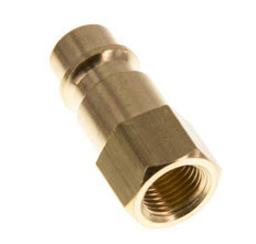 Brass DN 7.2 (Euro) Air Coupling Plug G 1/8 inch Female [5 Pieces]