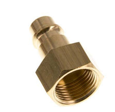 Brass DN 7.2 (Euro) Air Coupling Plug G 3/8 inch Female [5 Pieces]