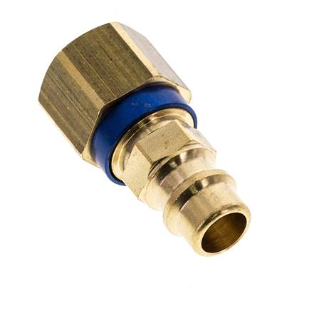 Messing DN 7.2 (Euro) Blau-kodierter Luftkupplungsstecker G 1/4 Zoll weiblich