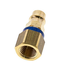 Messing DN 7.2 (Euro) Blau-kodierter Luftkupplungsstecker G 1/4 Zoll weiblich