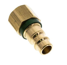 Messing DN 7.2 (Euro) Grün-kodierter Luftkupplungsstecker G 1/4 Zoll weiblich