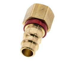 Messing DN 7.2 (Euro) rot-kodierter Luftkupplungsstecker G 1/4 Zoll weiblich