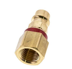 Messing DN 7.2 (Euro) rot-kodierter Luftkupplungsstecker G 1/4 Zoll weiblich