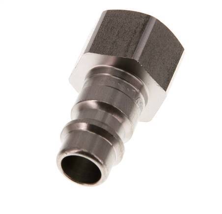 Edelstahl DN 7,2 (Euro) Luftkupplungsstecker G 1/4 Zoll Innengewinde
