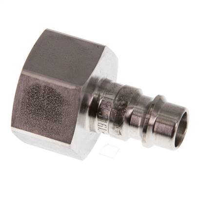 Edelstahl 316L DN 7,2 (Euro) Luftkupplungsstecker G 1/2 Zoll Innengewinde