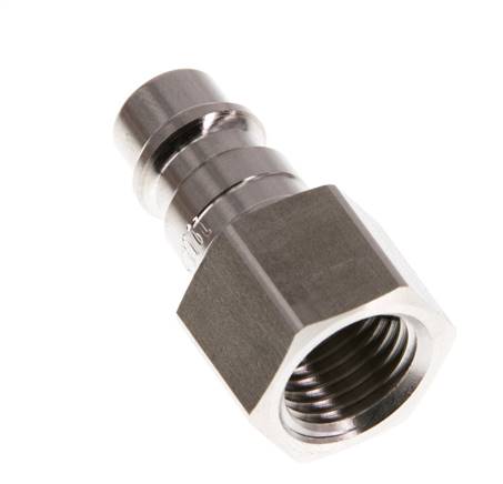 Edelstahl 316L DN 7,2 (Euro) Luftkupplungsstecker G 1/4 Zoll Innengewinde