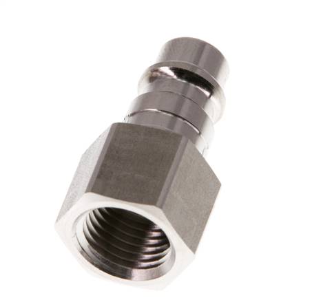 Edelstahl 316L DN 7,2 (Euro) Luftkupplungsstecker G 1/4 Zoll Innengewinde