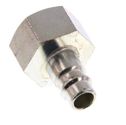 Hardened steel DN 7.2 (Euro) Air Coupling Plug G 1/2 inch Female [2 Pieces]