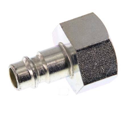 Hardened steel DN 7.2 (Euro) Air Coupling Plug G 1/2 inch Female [2 Pieces]