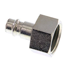 Hardened steel DN 7.2 (Euro) Air Coupling Plug G 1/2 inch Female [2 Pieces]