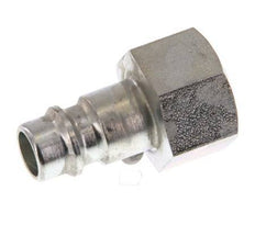 Hardened steel DN 7.2 (Euro) Air Coupling Plug G 3/8 inch Female [2 Pieces]