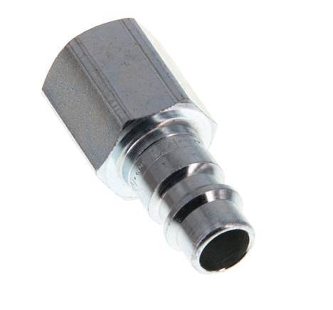 Hardened steel DN 7.2 (Euro) Air Coupling Plug G 1/4 inch Female [2 Pieces]