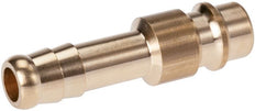 Nickel-plated Brass DN 7.2 (Euro) Air Coupling Plug 6 mm Hose Pillar [2 Pieces]