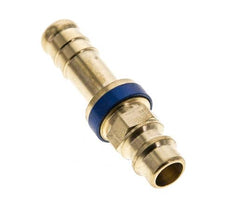 Messing DN 7.2 (Euro) Blau kodierter Luftkupplungsstecker 9 mm Schlauchpfeiler